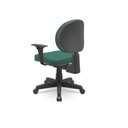 Ver imagem 3 de Cadeira Executiva Operativa Plus Plaxmetal Back System Nr17 Crepe Verde T42