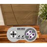 Tapete Bem Vindo Controle Super Nintendo no Formato 80x40 Cm - 1