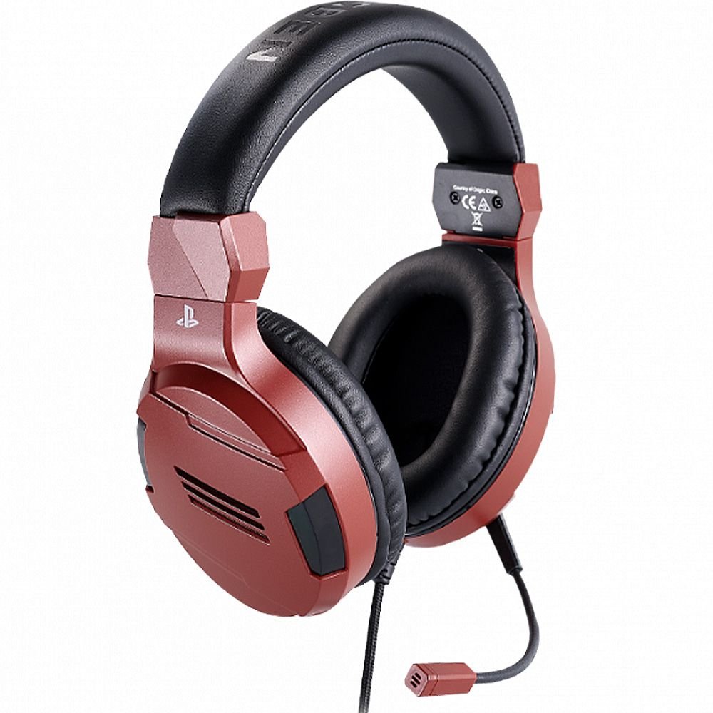 Fone de Ouvido Gamer Bigben V3 Estereo para Playstation 4 - Vermelho ...