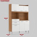 Ver mais imagens de Armário de Cozinha 6 Portas 2 Gavetas Harmonia Demobile