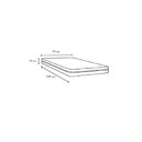 Ver imagem 4 de Colchão Solteiro Orthocrin Diamante D33 78x188x18 -