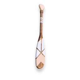 Remo Decorativo Bege 55 Cm Decoração de Parede em Madeira para Casa de Praia - 3