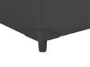 Ver imagem 4 de Base Box Baú Solteirão Blindado Corino Linhão Preto 36x108x188 An