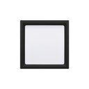 Ver imagem 1 de Painel de Led Stella Quadrado Deep de Sobrepor Recuado 18w Bivolt Preto 3000k Luz Amarela Sth20903pt