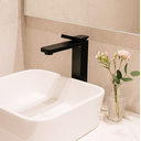 Ver imagem 4 de Torneira Monocomando Preta Bica Alta Luxo Banheiro Lavabo Pia Cuba Inovartte In59