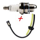 Ver imagem 4 de Mangueira+plug+filtro Gasolina + Vela Roçadeira Motosserra Amarelo