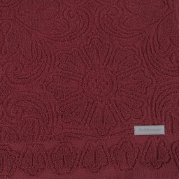 Jogo Toalha 2 Banho E 2 Rosto Florentina 4Pçs Vermelho 3049 - 2