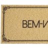 Tapete Capacho para Porta Vinil 30x70cm Bem Vindo Ornament - 2