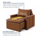 Ver imagem 7 de Kit 2 Poltronas do Papai Retrátil Base Madeira Maciça Paris