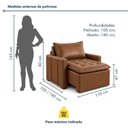 Ver imagem 3 de Kit 2 Poltronas do Papai Retrátil Base Madeira Maciça Paris