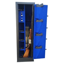 Cofre de 130x38x36 para 14 Armas (05) Longas e (09) Curtas Cr Cac Eb - 3