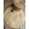 Tapete Decoração Casa De Praia Taboa Rústico Redondo Boho - 4