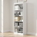 Ver imagem 2 de Estante Livreiro Multiuso 4 Prateleiras 1,71m Office Branco J&a