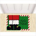 Ver imagem 1 de TAPETE BOTA PAPAI NOEL, DECORAÇÃO DE NATAL COR VERDE