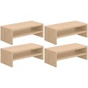 Ver imagem 1 de Kit 04 Suportes para Monitor Stand Home Office Lap 63 cm L03 Amadeirado - Lyam