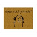 Ver imagem 1 de Tapete Capacho Flork Quem Está Gritando