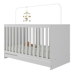 Berço 3 em 1 para Colchão 130 X 60cm Doce de Leite Multimóveis Mp0527r - 2