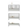 Berço 3 em 1 para Colchão 130 X 60cm Doce de Leite Multimóveis Mp0527r - 5