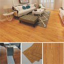 Ver imagem 1 de Piso Vinílico Autocolante Régua Madeira Caixa 6m2 - Freijo - Imitação Madeira