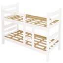 Ver imagem 1 de Beliche Rubi Solteiro que Vira Duas Camas Cor Branco
