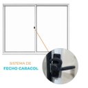 Ver imagem 3 de Vitro 02 Folhas 1,00x1,20 sem Bandeira / sem Grade Bco Linha Super Economica