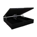 Ver imagem 2 de Cama Box Com Baú Preto Queen Blindado + Colchão De Molas Ensacadas - Ortobom - Elegant SuperPocket 1