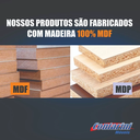 Ver imagem 4 de Conjunto Safira 60 gabinete para banheiro com cuba e espelheira