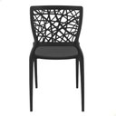 Ver imagem 6 de Cadeira Tramontina Joana Preta em Polipropileno e Fibra de Vidro 92058-009