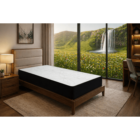 Colchão Solteiro D33 14cm Espuma Resistente Conforto Superior