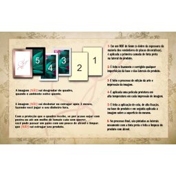 Quadros Placas mdf 6mm Nutrição cozinha 4 un 29x20 20x15 - 3