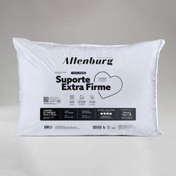 Travesseiro Suporte Extra Firme Altenburg Percal de 180 Fios. - 2