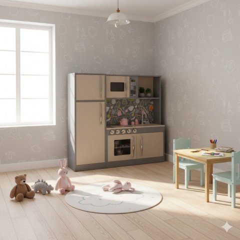 Cozinha Infantil Educativa Realista para Todas As Crianças