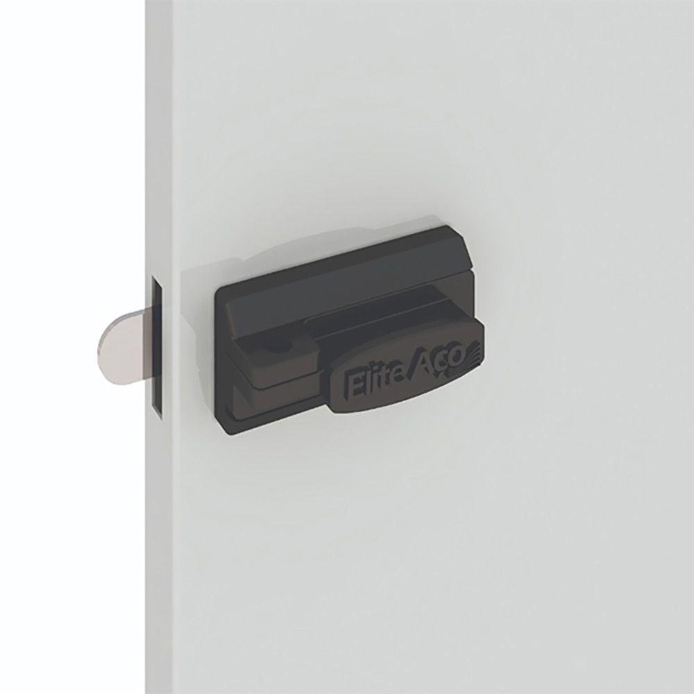 Armário Roupeiro Aço 4 Portas Ea701 Cinza - 4