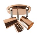 Ver imagem 1 de Spot de Sobrepor New Short Triplo Direcionável 3xmr16 Cobre Llum