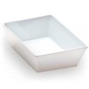 Ver imagem 3 de 3 Travessas Retangular Branca 4l Profissional Servir Buffet Melamina Saladas Massas