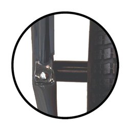 Carrinho de Mão em Aço Carbono Pneu Maciço Chapa 26mm 45l - 4