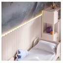 Ver imagem 2 de Painel Decorativo Farm 225x109x37 cm Rose com LED - Matic