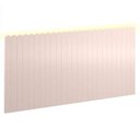 Ver imagem 1 de Painel Decorativo Farm 225x109x37 cm Rose com LED - Matic