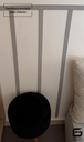 Ver imagem 5 de Roda Meio Painel Ripado Eva Adesivo Saturno 2,5cmx5mm 10 Mts - Cinza