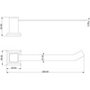 Ver imagem 3 de Porta Toalha de Rosto BL6040 Ducon Metais Preto/Fosco