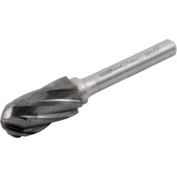 Lima Rotativa Abaulada P/ Alumínio 12x25 C/ Haste 6 Vonder - 1