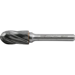Lima Rotativa Abaulada P/ Alumínio 12x25 C/ Haste 6 Vonder - 3