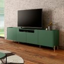 Ver imagem 1 de Rack para Sala 4 Portas Lisas Mdf L220 X A65cm