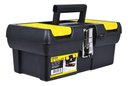 Ver imagem 3 de Caixa de Ferramentas Stanley 16-013 de Plástico 206mm X 403mm X 181mm Preta e Amarela