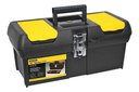 Ver imagem 6 de Caixa de Ferramentas Stanley 16-013 de Plástico 206mm X 403mm X 181mm Preta e Amarela