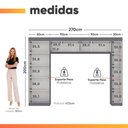 Ver imagem 4 de Guarda Roupa Modulado Casal Madrid 9 Portas de Bater sem Gavetas MDP Cinza Maxel Móveis