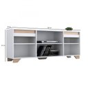 Ver imagem 3 de Rack para TV até 50 Polegadas 160cm 2 Portas 3 Prateleiras Benevello Quiditá Móveis Branco