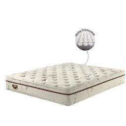 Colchão com Molas Ensacadas King Size Suave Fresh193x203x30cm - 2 Colchão com Molas Ensacadas King Size Suave Fresh193x203x30cm - 2