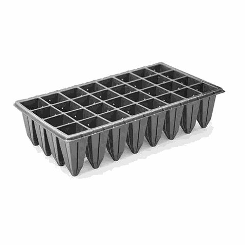 Kit 05 Bandeja Sementeira Para Produção De Mudas 32 Células