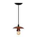 Ver imagem 1 de Pendente Luminária de Teto Bocal Simples Retrô Suporte Plástico - Soquete E-27 – Abf Luminárias:cobr